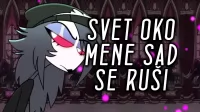 Svet oko mene sad se ruši - Lyrics video